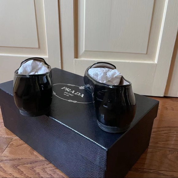 Prada Patent Leather Loafers - Picture 3 of 7